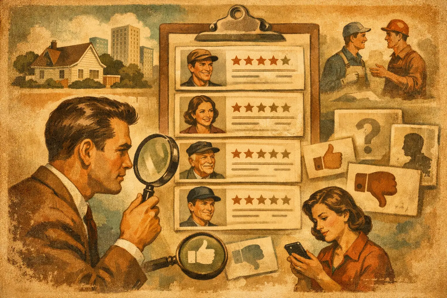 How to Check Local Worker Reviews Wisely