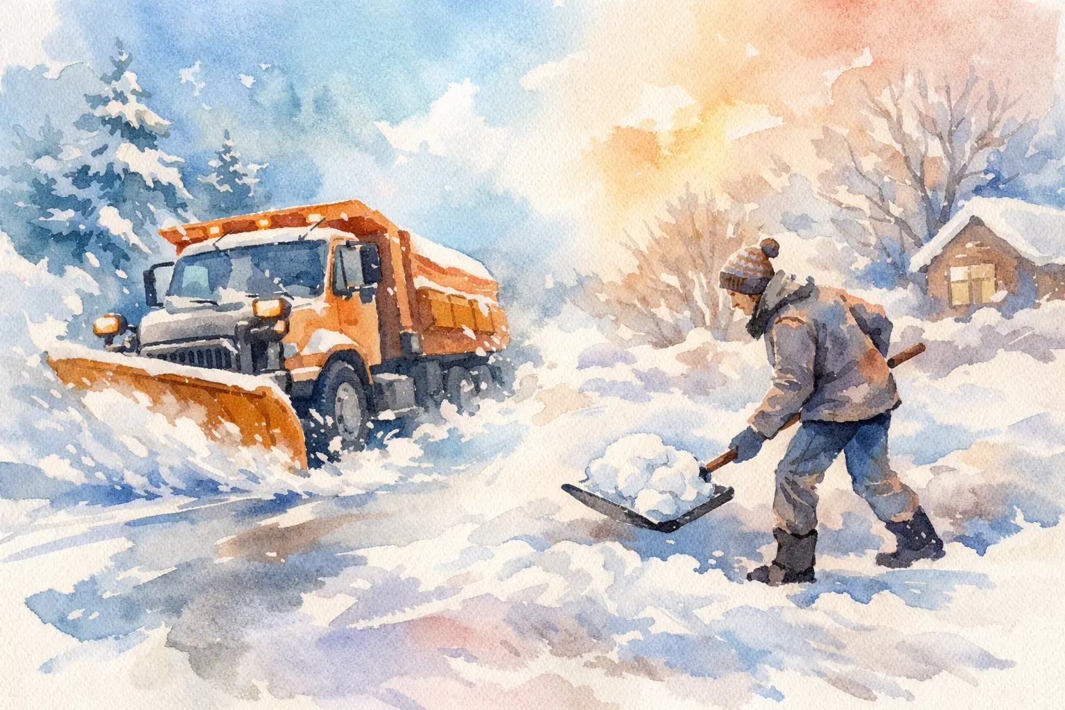 Snow Plow Versus Shoveling: Which Is Best?