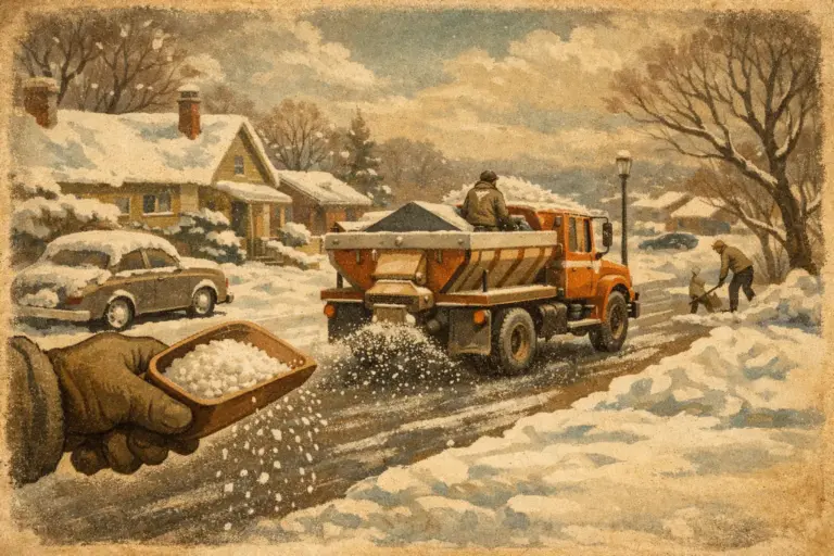 When to Book a Snow Salting Service Locally