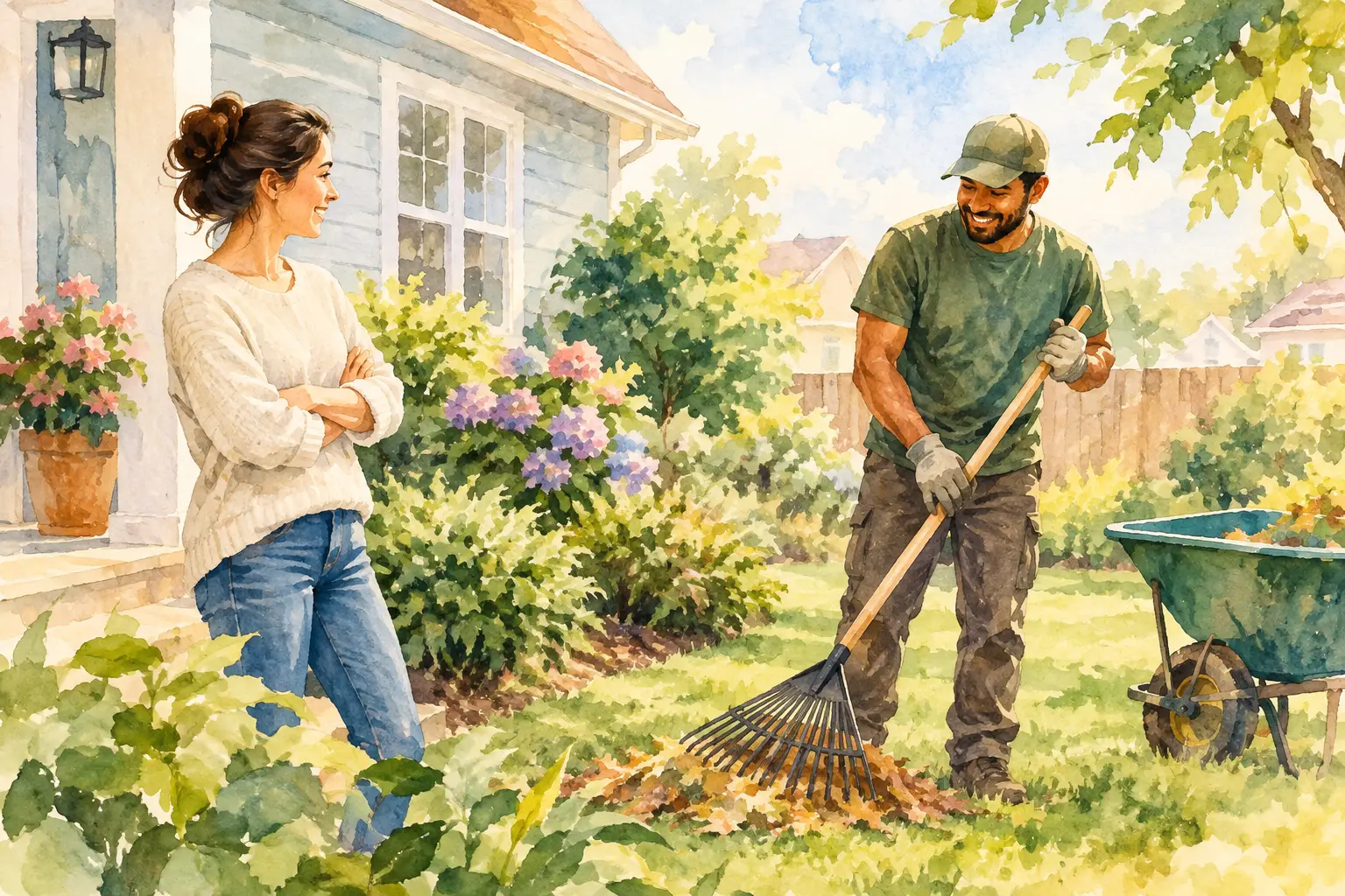 Can Renters Hire Yard Help? Yes, With Permission