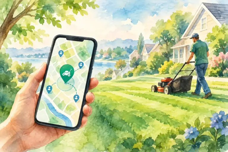How Lawn Mowing Apps Keep Yard Work Local