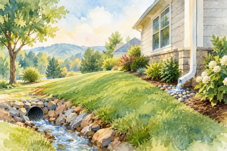 Property Sloping for Water Drainage Done Right