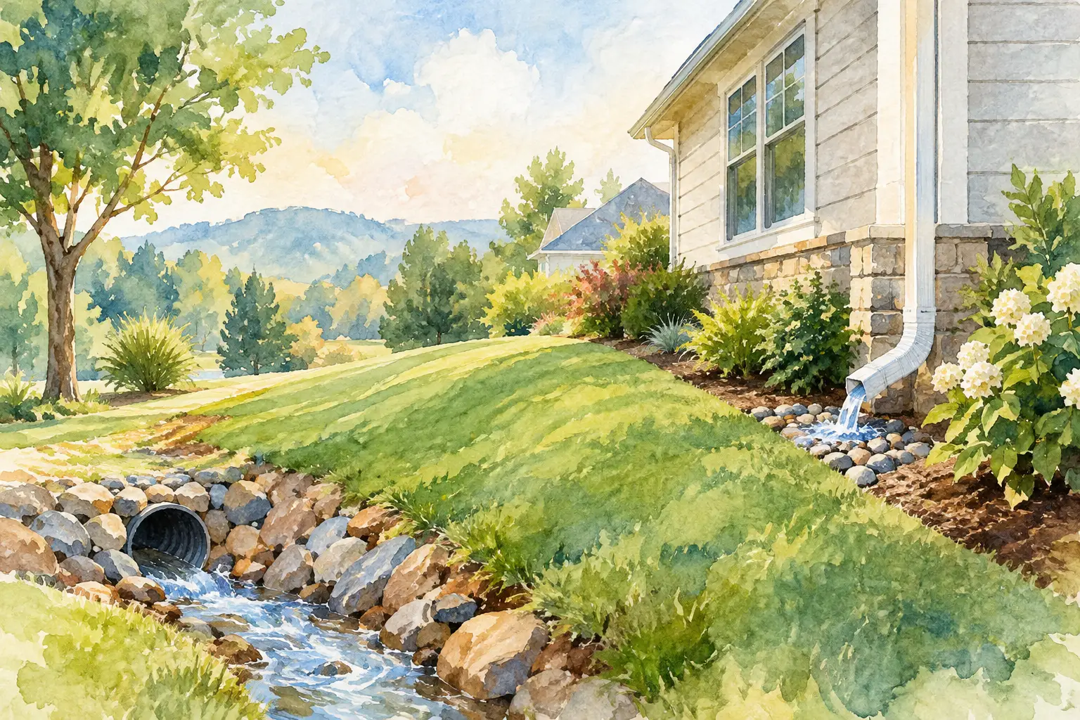 Property Sloping for Water Drainage Done Right